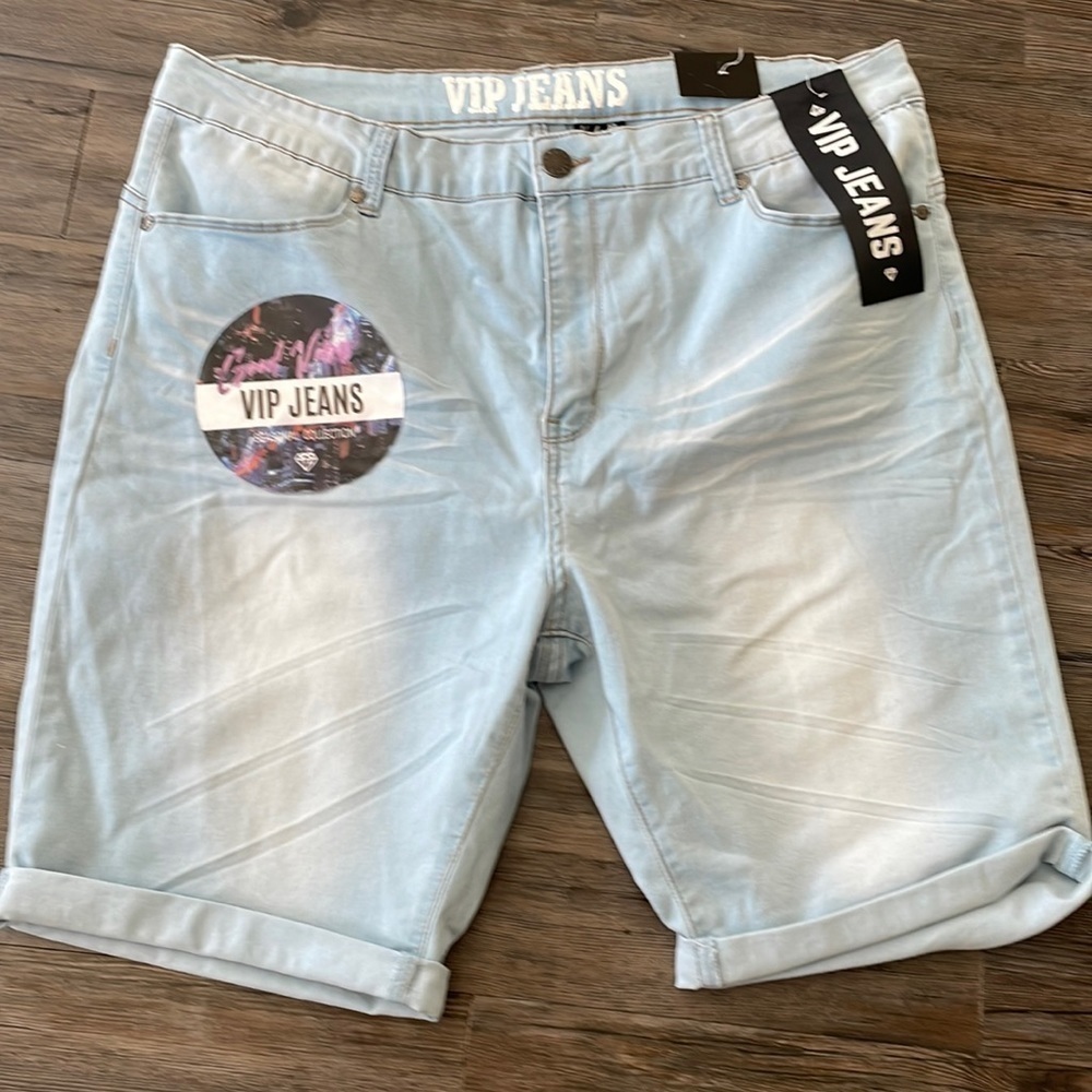 Nwt VIP Jean Shorts Size 22